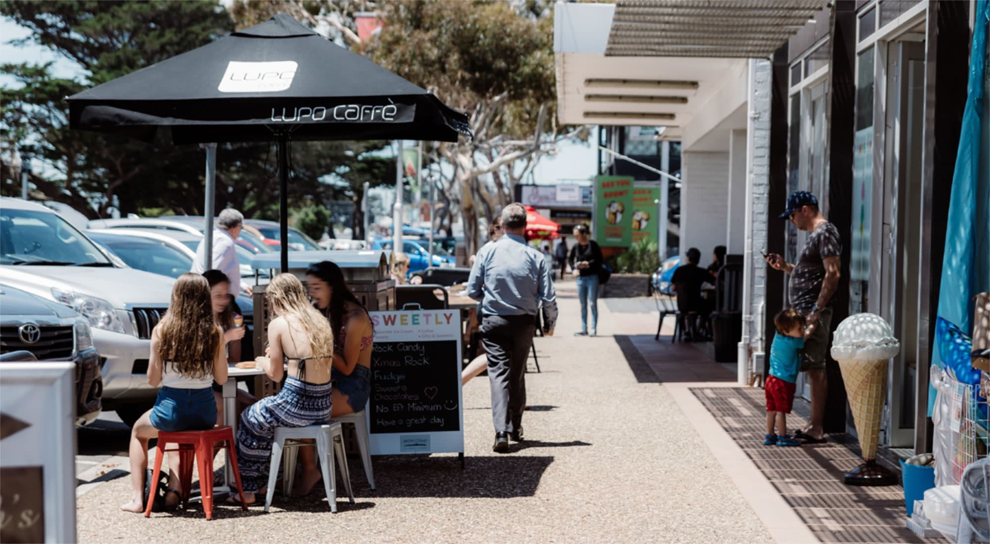 Cafe in San Remo