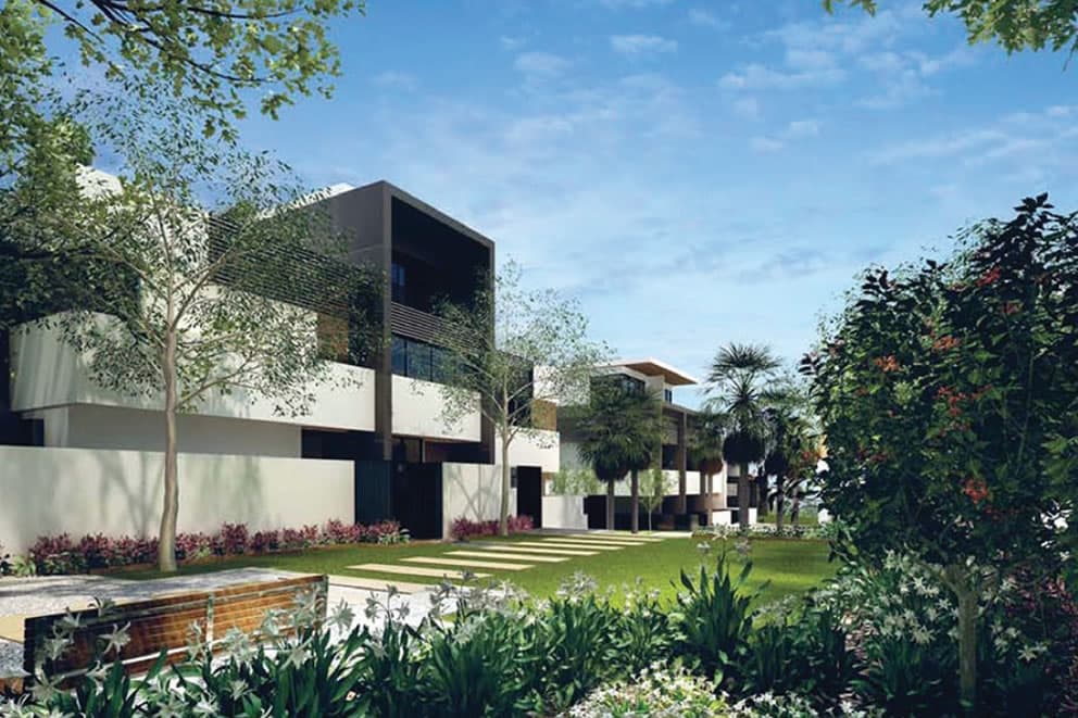 Concept render of house along St Albans